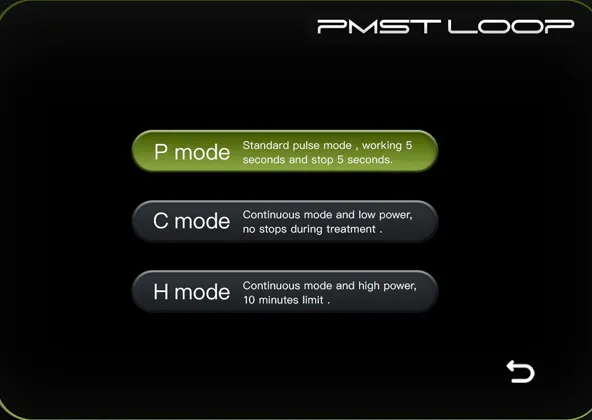 Three working modes to achieve efficient PEMF treatment Three working modes to achieve efficient PEMF treatment
